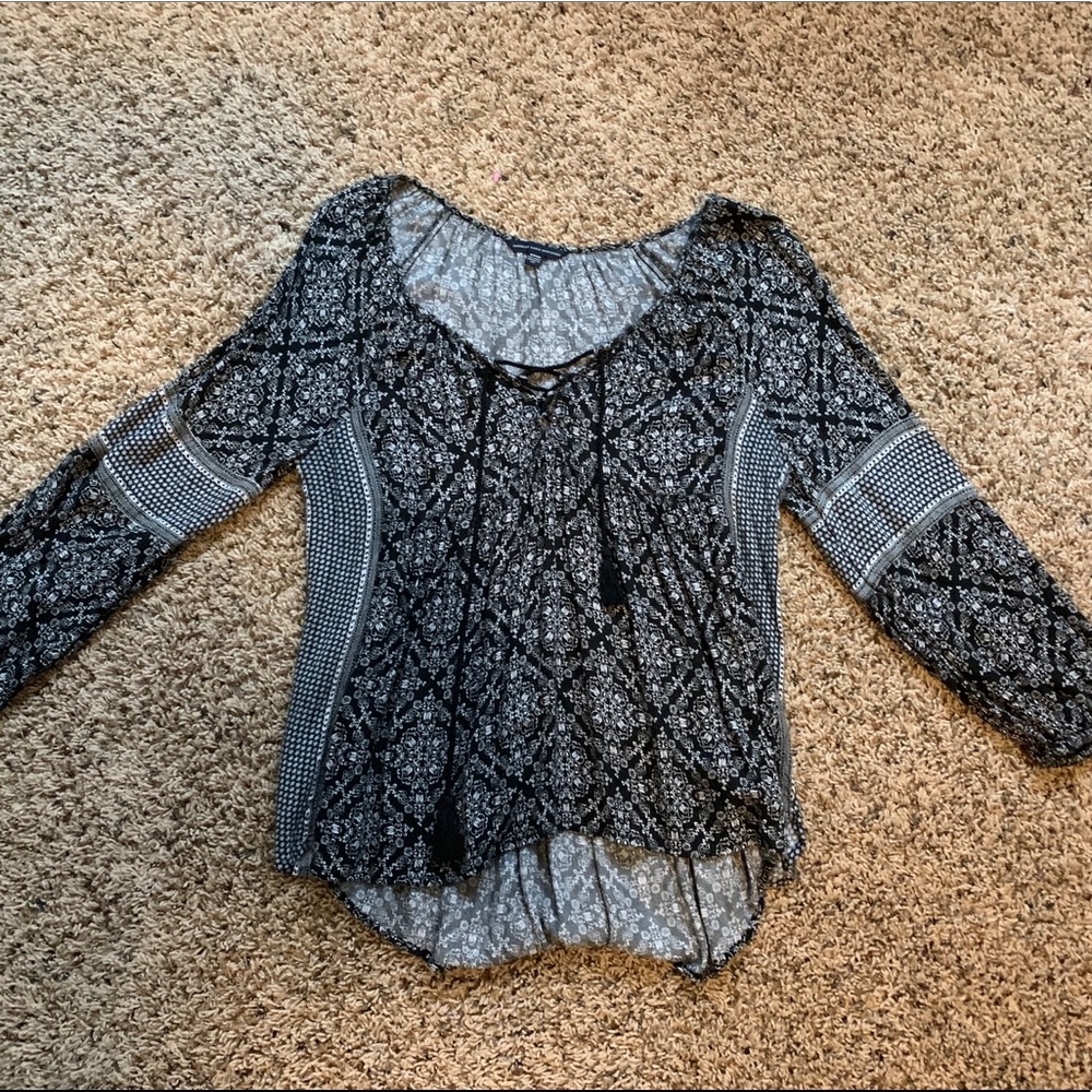 Prairie shirt, tie up